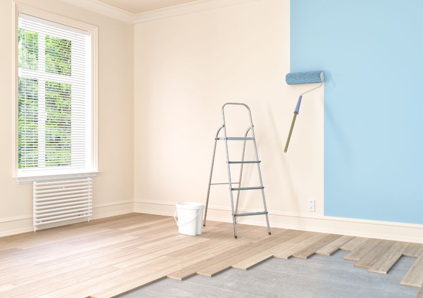 a%20lander%20and%20paint%20roller%20in%20a%20white%20room,%20with%20the%20roller%20painting%20the%20walls%20blue a%20lander%20and%20paint%20roller%20in%20a%20white%20room,%20with%20the%20roller%20painting%20the%20walls%20blue